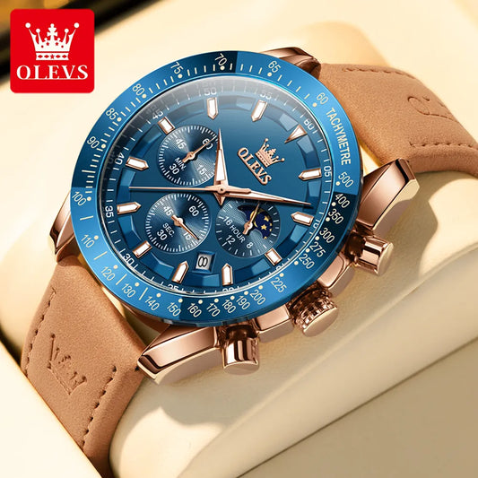Leather Strap Fashionable Watch
